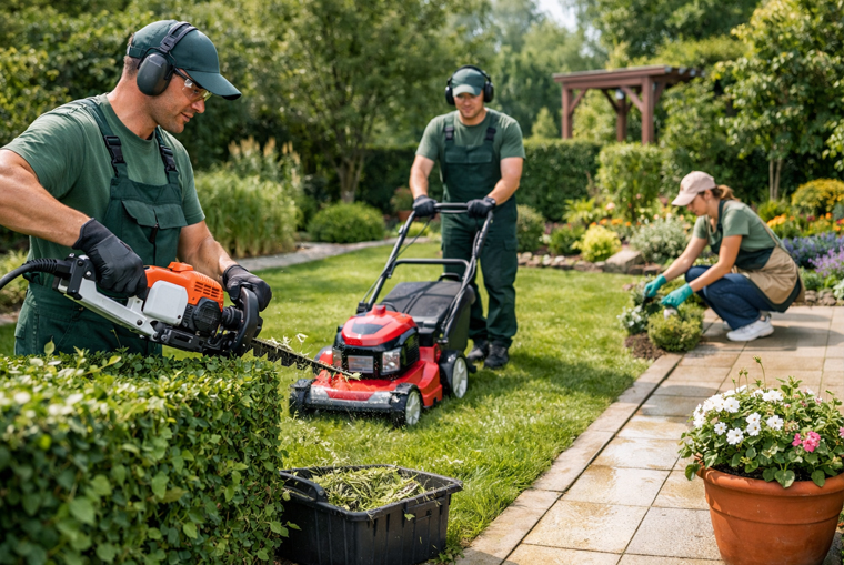 Entretien de jardin et espaces verts à votre disposition